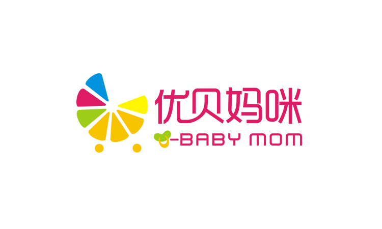 昆山优贝妈咪母婴连锁机构标志设计_苏州极地信息科技